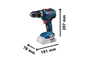 Bosch Professional GSB 18V-55 Accu klop-/schroefboormachine 18V Basic Body - 06019H5302 - 4059952509396 - 06019H5302 - Mastertools.nl