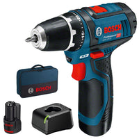 Bosch Professional GSR 12V-15 Accu Schroefboormachine 12V 2.0Ah in Tas - 060186810F - 3165140895248 - 060186810F - Mastertools.nl