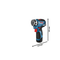 Bosch Professional GSR 12V-35 FC Accu Schroefboormachine FlexiClick 12V Basic Body - 06019H3004 - 3165140936958 - 06019H3004 - Mastertools.nl