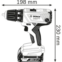 Bosch Professional GSR 18V-21 Accu Schroefboormachine 18V 2.0Ah in L-Boxx - 06019H1008 - 3165140979412 - 06019H1008 - Mastertools.nl