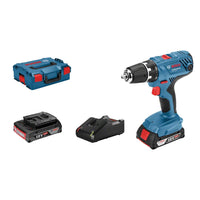 Bosch Professional GSR 18V-21 Accu Schroefboormachine 18V 2.0Ah in L-Boxx - 06019H1008 - 3165140979412 - 06019H1008 - Mastertools.nl