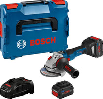 Bosch Professional GWS 18V-10 SC Accu Haakse Slijper 125mm 18V 5.5Ah in L-Boxx - 06019G340E - 4059952647524 - 06019G340E - Mastertools.nl