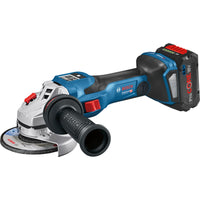 Bosch Professional GWS 18V-15 SC Accu Haakse Slijper 125mm 18V 8,0Ah BITURBO in L-Boxx - 06019H6101 - 3165140964548 - 06019H6101 - Mastertools.nl