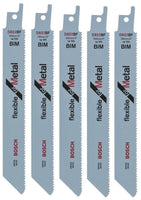 Bosch Professional S922BF Reciprozaagblad 150mm metaal VE=5 - 2608656014 - 3165140093507 - 2608656014 - Mastertools.nl