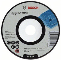 Bosch Professional Standard for Metal Afbraamschijf gebogen 125.0 millimeter 22.23 millimeter - 2608603182 - 3165140658393 - 2608603182 - Mastertools.nl