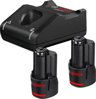 Bosch Professional Starterset Snellader GAL 12V-40 / Accu GBA 12V 3.0Ah Li-ion 1600A019RD - 3165140968232 - 1600A019RD - Mastertools.nl