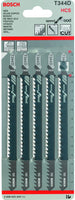Bosch Professional T 344 D Decoupeerzaagblad voor Snel door Zachthout VE=5 - 2608633A34 - 3165140264174 - 2608633A34 - Mastertools.nl