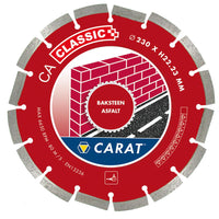 Carat Diamantzaag Baksteen Ø125X22,23Mm, Ca Classic - 8714452020241 - CAC1253000 - Mastertools.nl