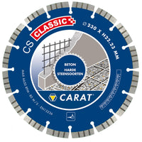 Carat Diamantzaag Beton Ø115X22,23Mm, Cs Classic - 8714452019788 - CSC1153000 - Mastertools.nl