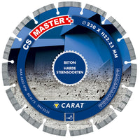 Carat CS MASTER Diamantschijf beton/hard steen 125x22,23mm - CSM1253000 - 8714452019665 - CSM1253000 - Mastertools.nl