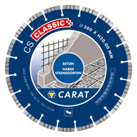 Carat CS CLASSIC Diamantzaag beton/hard steen 350x20mm - CSC3502000 - 8714452019832 - CSC3502000 - Mastertools.nl