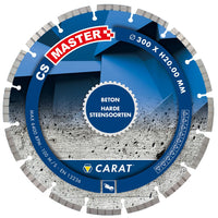 Carat CS MASTER Diamantzaag beton/hard steen 400x20mm - CSM4002000 - 8714452019764 - CSM4002000 - Mastertools.nl