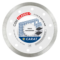 Carat CSM CLASSIC Diamantschijf natuursteen/tegels 125x22,23mm - CSMC125300 - 8714452020616 - CSMC125300 - Mastertools.nl