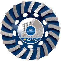 Carat Slijpkop Beton Ø125X22,2Mm Dustec®, Df Master - 8714452000809 - CUDF125300 - Mastertools.nl