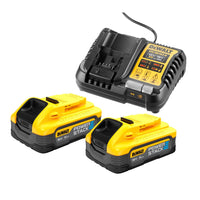 DeWALT DCB1104H2 Starterpack 18V: 2x 5.0Ah POWERSTACK Accu + XR Multilader - 5035048807422 - DCB1104H2-QW - Mastertools.nl