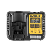 DeWALT DCB1104P2 Starterset lader + 2 accu's 18V 5.0Ah - 5035048790045 - DCB1104P2-QW - Mastertools.nl