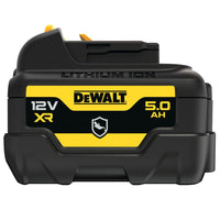 DeWALT DCB126G Accu 12V 5.0Ah Olie- & Schokbestendig - 5035048735848 - DCB126G-XJ - Mastertools.nl