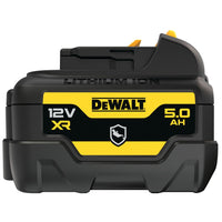 DeWALT DCB126G Accu 12V 5.0Ah Olie- & Schokbestendig - 5035048735848 - DCB126G-XJ - Mastertools.nl