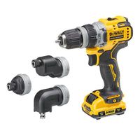 DeWALT DCD703L2T Multi-head Accu Schroefboormachine 12V XR 3.0Ah in TSTAK - - - Mastertools.nl