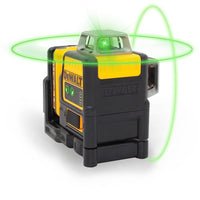 DeWALT DCE0811D1G Multi Kruislijnlaser Zelfnivellerend 2 groene stralen 15 meter - 5035048644058 - DCE0811D1G-QW - Mastertools.nl