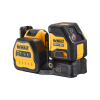 DeWALT DCE088D1G18 Kruislijnlaser Groen 12V/18V 2.0Ah in TSTAK koffer - 5054905296353 - DCE088D1G18-QW - Mastertools.nl