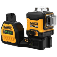 DeWALT DCE089NG18 Accu Kruislijnlaser Groen 12V/18V Basic Body in TSTAK - 5054905288587 - DCE089NG18-XJ - Mastertools.nl