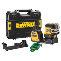 DeWALT DCE825NG18 Zelfnivellerende 5-punt + Kruislijnlaser - Groen 12V/18V Basic Body in TSTAK - 5054905296339 - DCE825NG18-XJ - Mastertools.nl