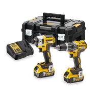 DeWALT DCK266P2T Accu Combiset DCD796 + DCF887 18V 5.0Ah XR Li-ion - 5035048668733 - DCK266P2T-QW - Mastertools.nl