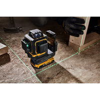 DeWALT DCLE34031D1 3x360° Compacte Kruislijnlaser Groen 18V 2.0Ah in Koffer - 5035048749616 - DCLE34031D1-QW - Mastertools.nl