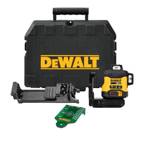 DeWALT DCLE34031N 3x360° Compacte Kruislijnlaser Groen 18V Basic Body in Koffer - 5035048749678 - DCLE34031N-XJ - Mastertools.nl