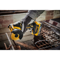 DeWALT DCS438E2T Accu Slijpmachine 18V 76mm POWERSTACK 1,7Ah in TSTAK - 5035048739525 - DCS438E2T-QW - Mastertools.nl