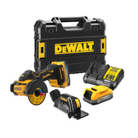 DeWALT DCS438E2T Accu Slijpmachine 18V 76mm POWERSTACK 1,7Ah in TSTAK - 5035048739525 - DCS438E2T-QW - Mastertools.nl