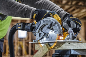 DeWALT DCS570P2 Accu Cirkelzaag 184mm 18V XR 5.0Ah in TSTAK - 5035048663080 - DCS570P2-QW - Mastertools.nl