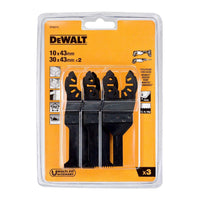 DeWALT DT20713 Multitoolset 10x43 30x43 mm - 5035048099360 - DT20713-QZ - Mastertools.nl