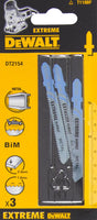 DeWALT DT2154 T 118 BF Decoupeerzaagblad voor Metaal & Non-ferro VE=3 - 5035048059432 - DT2154-QZ - Mastertools.nl