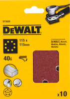 DeWALT DT3020 P40 Schuurpapier 1/4 Velcro VE=10 - 5035048014462 - DT3020-QZ - Mastertools.nl