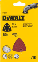 DeWALT DT3091 P60 Deltaschuurpapier VE=10 - 5035048061787 - DT3091-QZ - Mastertools.nl