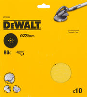 DeWALT DT3169 Schuurschijf 225mm VE=10 - 5035048082799 - DT3169-QZ - Mastertools.nl