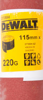 DeWALT DT3584 P220 Schuurpapier, rol 5m x 115. - 5035048067116 - DT3584-QZ - Mastertools.nl