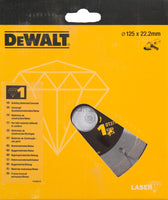 DeWALT DT3741 Diamantschijf Gesegmenteerd 125x22,23mm - 5035048058381 - DT3741-XJ - Mastertools.nl