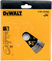 DeWALT DT3758 Diamantvoegenfrees EXTREME 125 millimeter DEW-DT3758-QZ - 5035048085479 - DT3758-QZ - Mastertools.nl