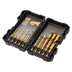 DT50050 Metaalboor 10-delige set IMPACT TITANIUM