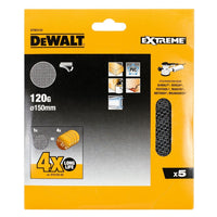 DeWALT DTM3125 Mesh Schuurgaas ø 150mm K120 VE=5 - 5035048024164 - DTM3125-QZ - Mastertools.nl