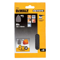 DeWALT DTM8553 Mesh Schuurgaas Delta 100x150mm K80 VE=5 - 5035048093481 - DTM8553-QZ - Mastertools.nl