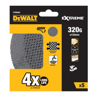 DeWALT DTM8562 Mesh Schuurgaas ø 125mm K320 VE=5 - 5035048093917 - DTM8562-QZ - Mastertools.nl