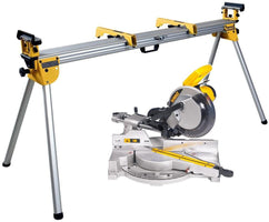 DeWALT DW712 Afkortzaag + DeWALT DE7023 Onderstel - - DW712-QS+DE7023-XJ - Mastertools.nl