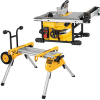 DeWALT DWE7485RS Zaagtafel + Rijdbaar Onderstel - 5035048728093 - DWE7485RS-QS - Mastertools.nl