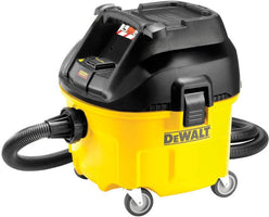 DeWALT DWV901L Nat -en Droogzuiger 30L Klasse L - 5035048467404 - DWV901L-QS - Mastertools.nl