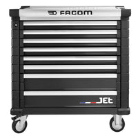 Facom JET Gereedschapswagen Zwart met 8 laden M4 - JET.8NM4A - 3662424106880 - JET.8NM4A - Mastertools.nl