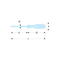 Facom Protwist® Schroevendraaier Resistorx® 30x125 - ATXR30X125 - 3662424098079 - ATXR30X125 - Mastertools.nl